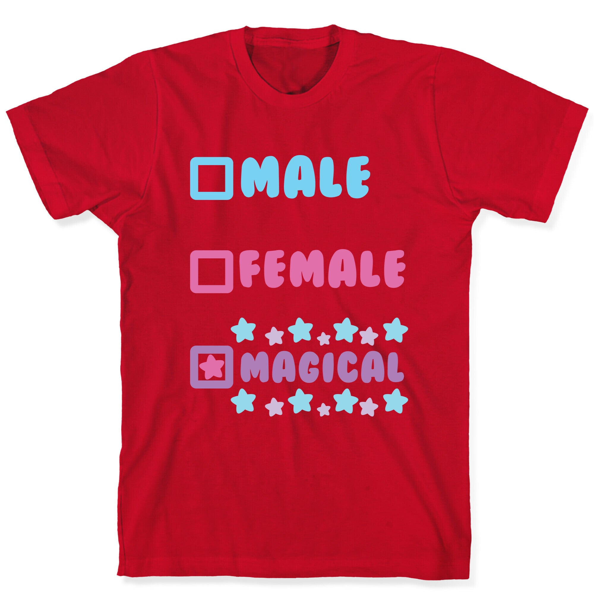 Magical Gender Checklist T-Shirt